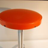 Stool orange vintage lounge