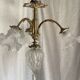 Fine gilded bronze lustre from the late 19th century.