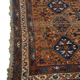 Carpet persian shiraz old, Iran, 158x197cm, around 1930