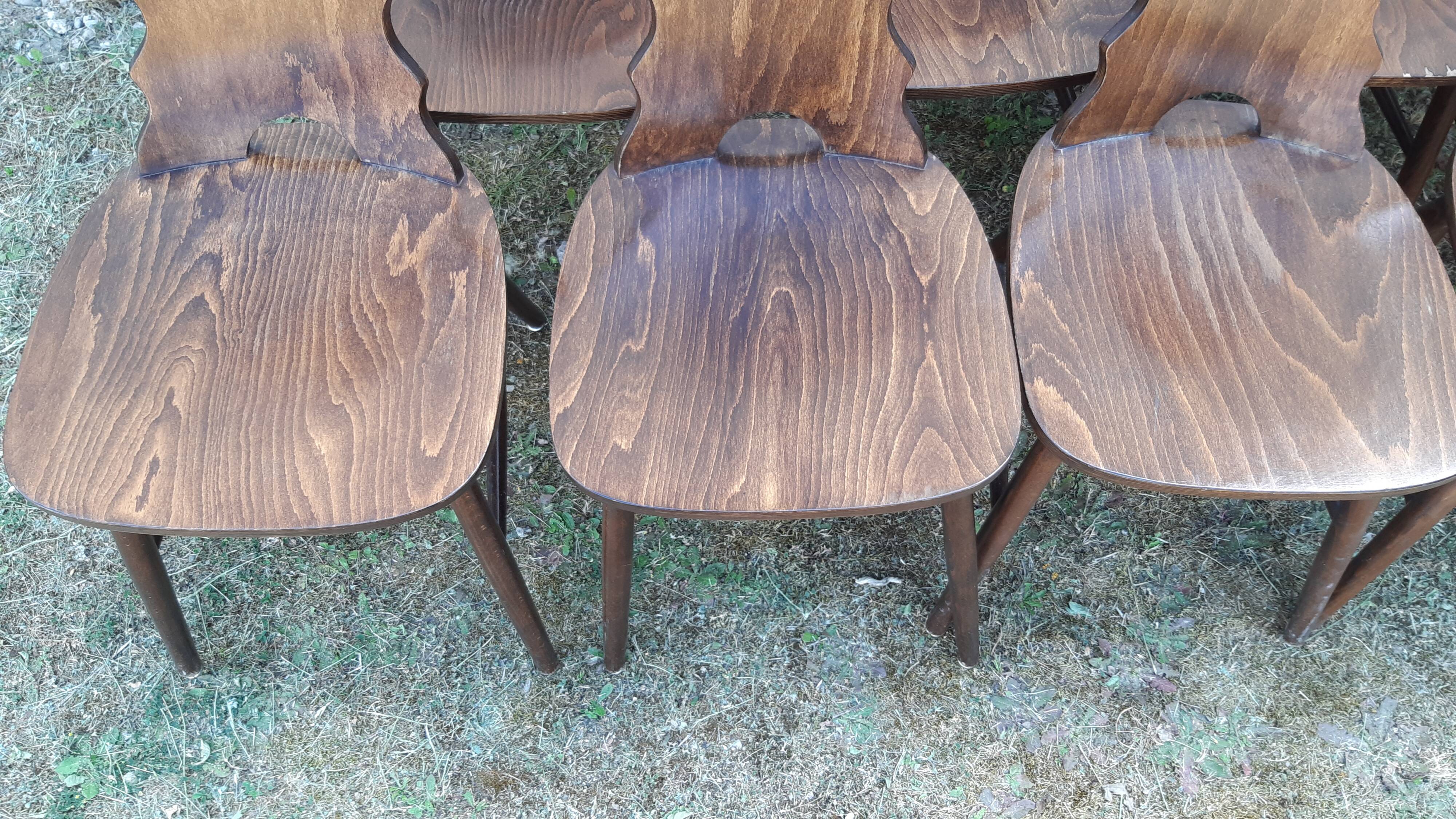 Set of 16 bistro chairs