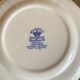 Set of 8 flat plates Mason's Belvedere flowers