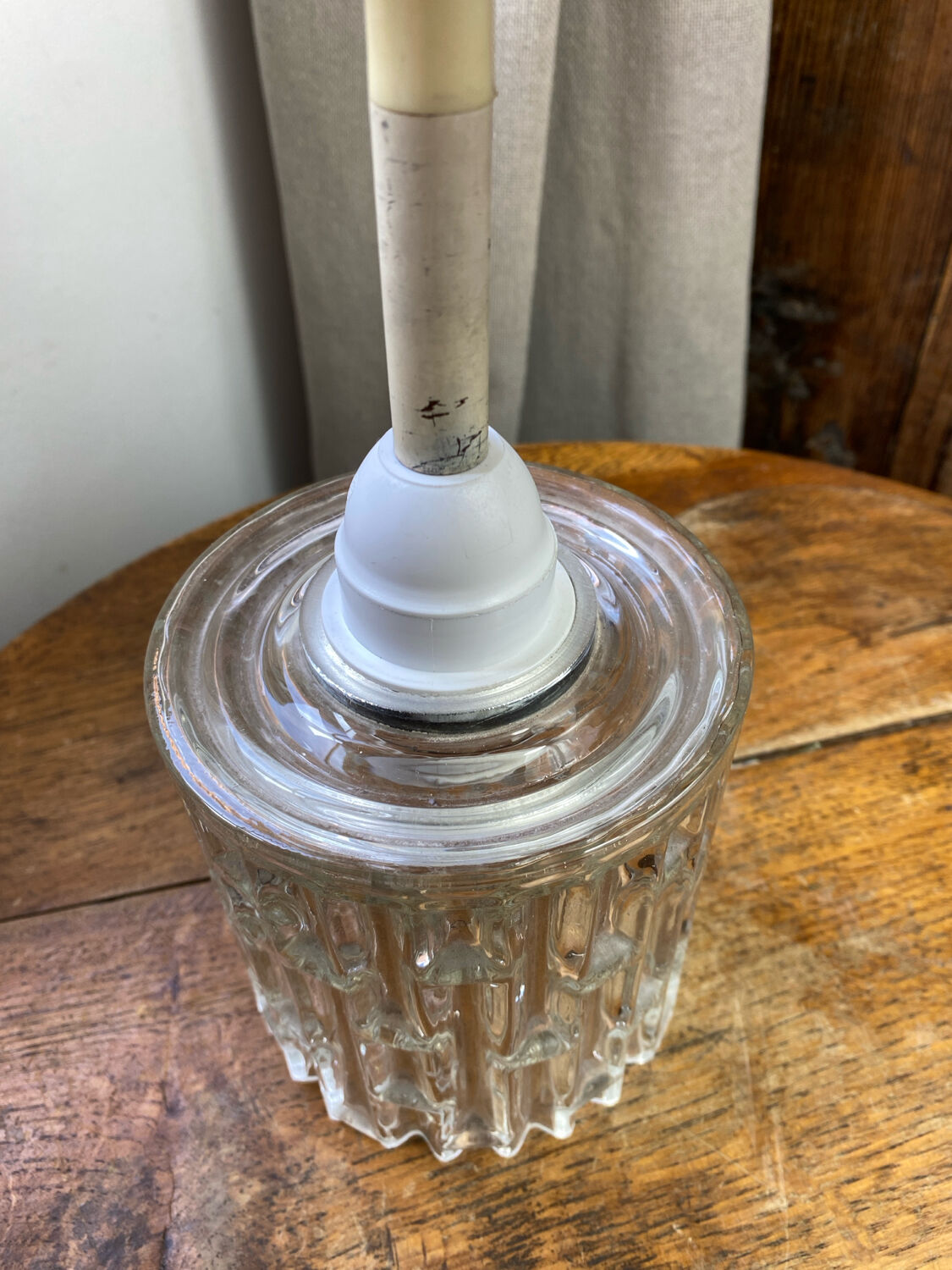 Suspension, verre et métal, années 60