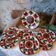 Set of 6 dessert plates + dish "Dunja" – Zell am Harmersbach – Année