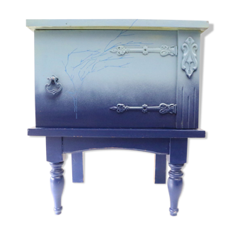 Extra furniture, decorated by a graffiti artist