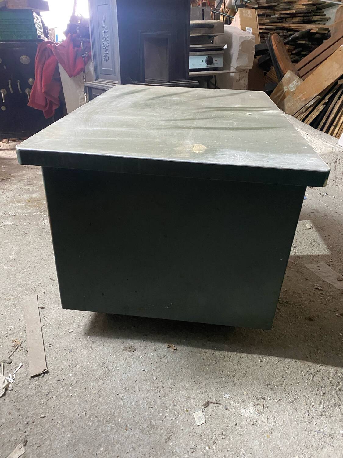 Stafor industrial vintage metal desk