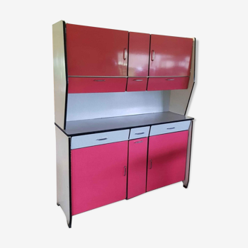 Buffet formica rouge