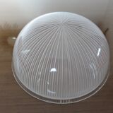 Wall lamp or ceiling lamp industrial window brand "block" France 60s 70s