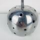 Aluminium apple sculpture, 1970s, candle holder