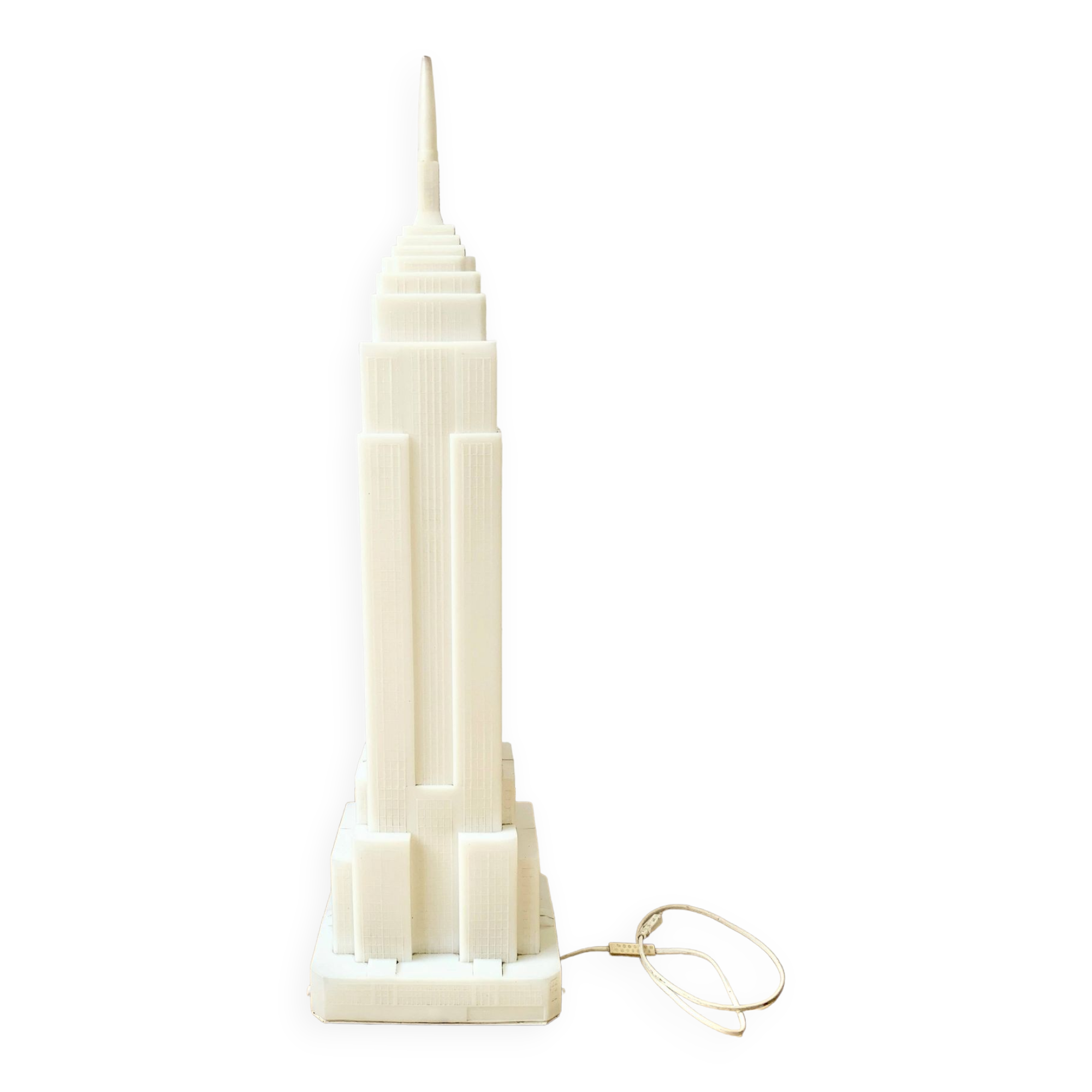 Lampe Empire State Building des années 1980 par Takahashi Denson pour Midori