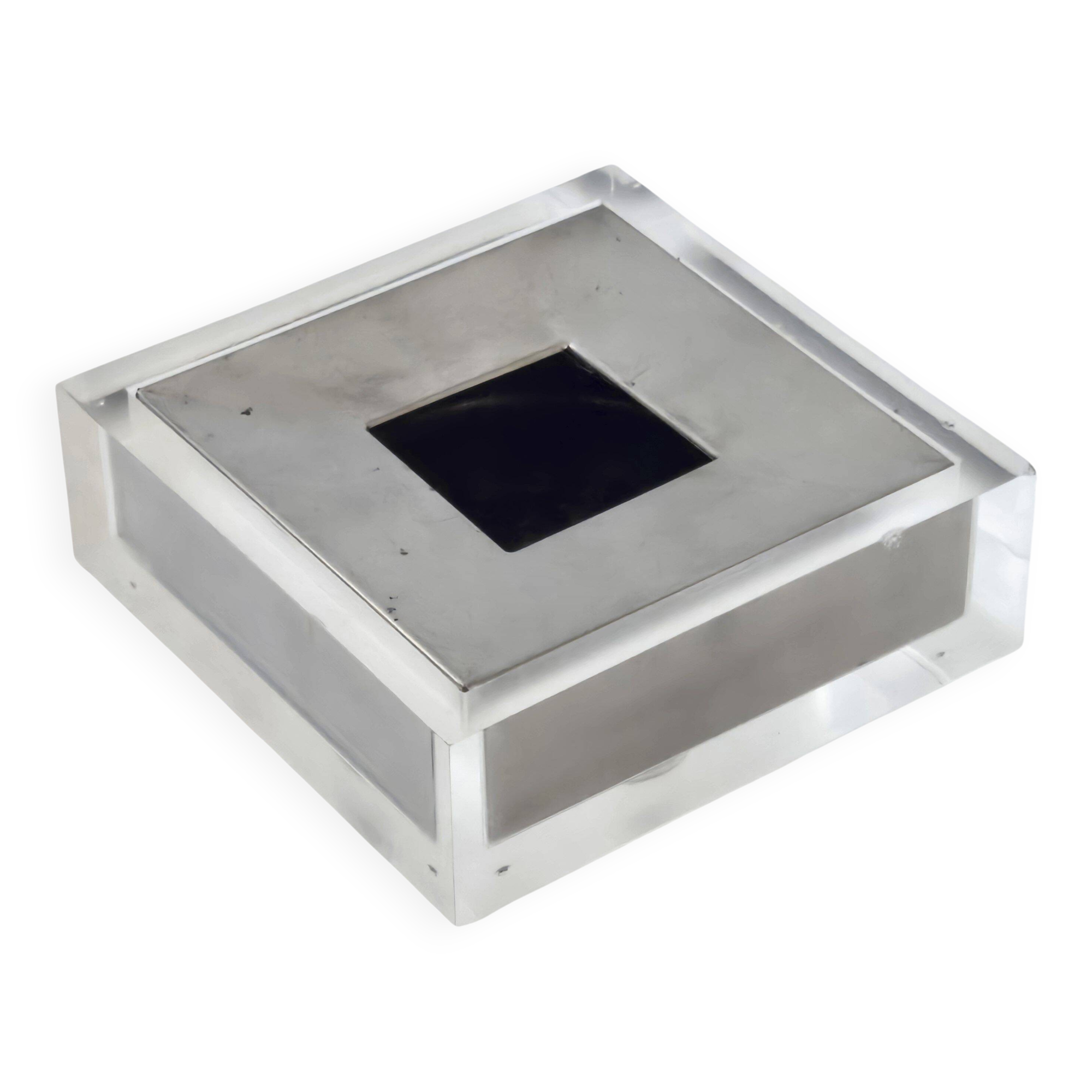 Vintage Guzzini ashtray by Fabio Manlio Ciocca, 1970s