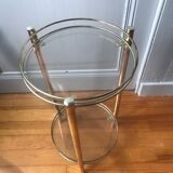 Vintage gilded side table  70/80