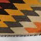 5x8 Orange & Brown Tribal Vintage Kilim Rug, 149x253Cm