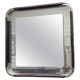 Vintage Wall Mirror in Steel and Bakelite, 1970s