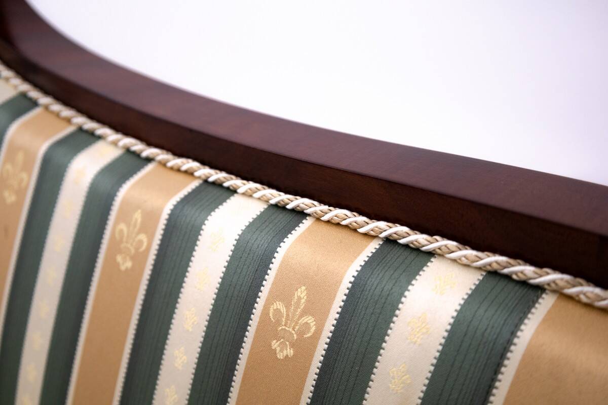 Biedermeier sofa, northern europe, circa 1860. after renovation