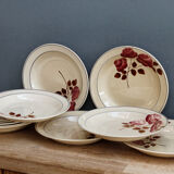 Set of 10 HBCM soup plates