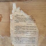 Vintage Beech Wood Dining Chair: Red Faux Leather, Made in Yugoslavia