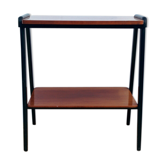Console vintage pieds noirs