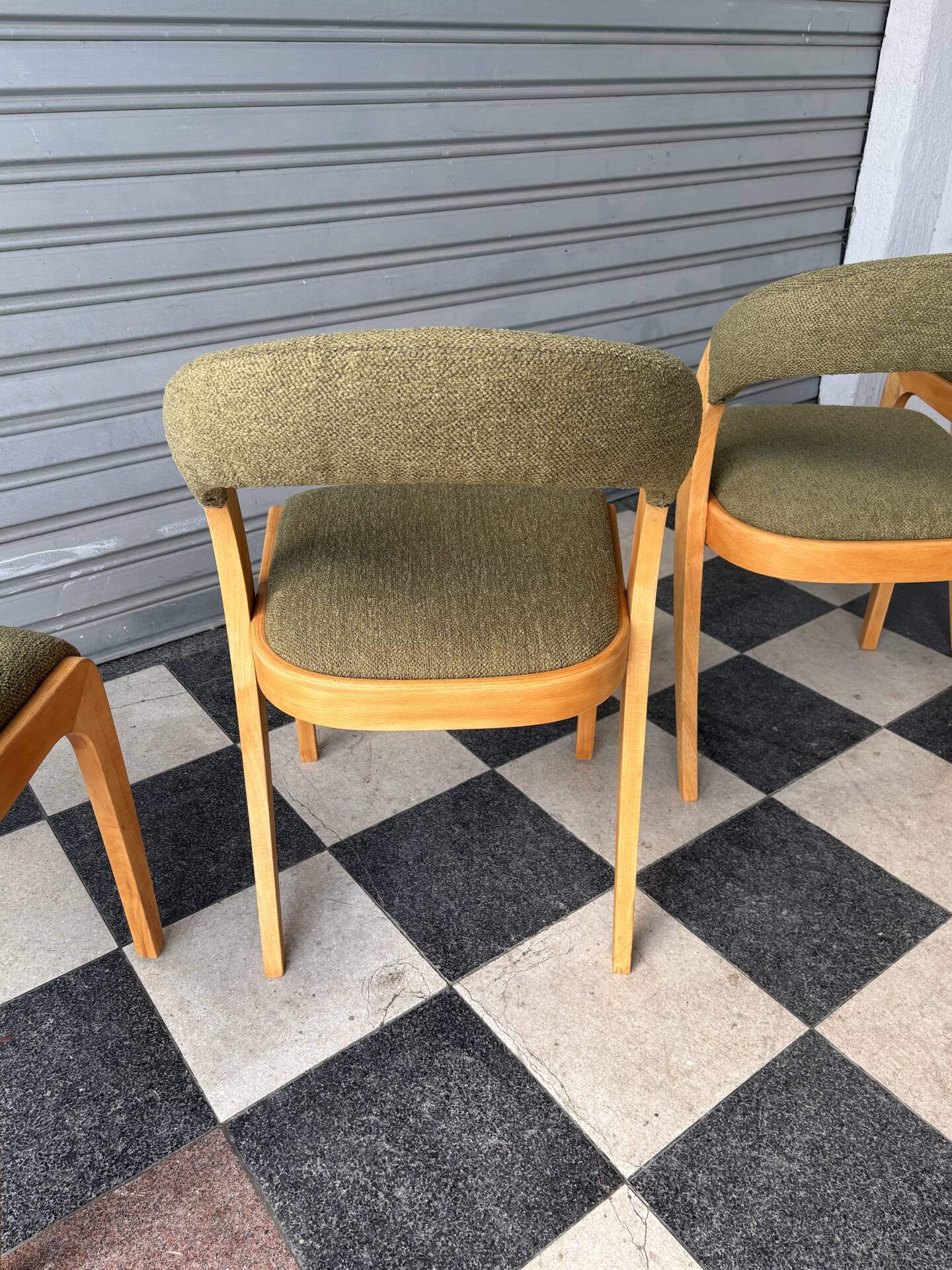Set de 4 chaises gondoles Baumann