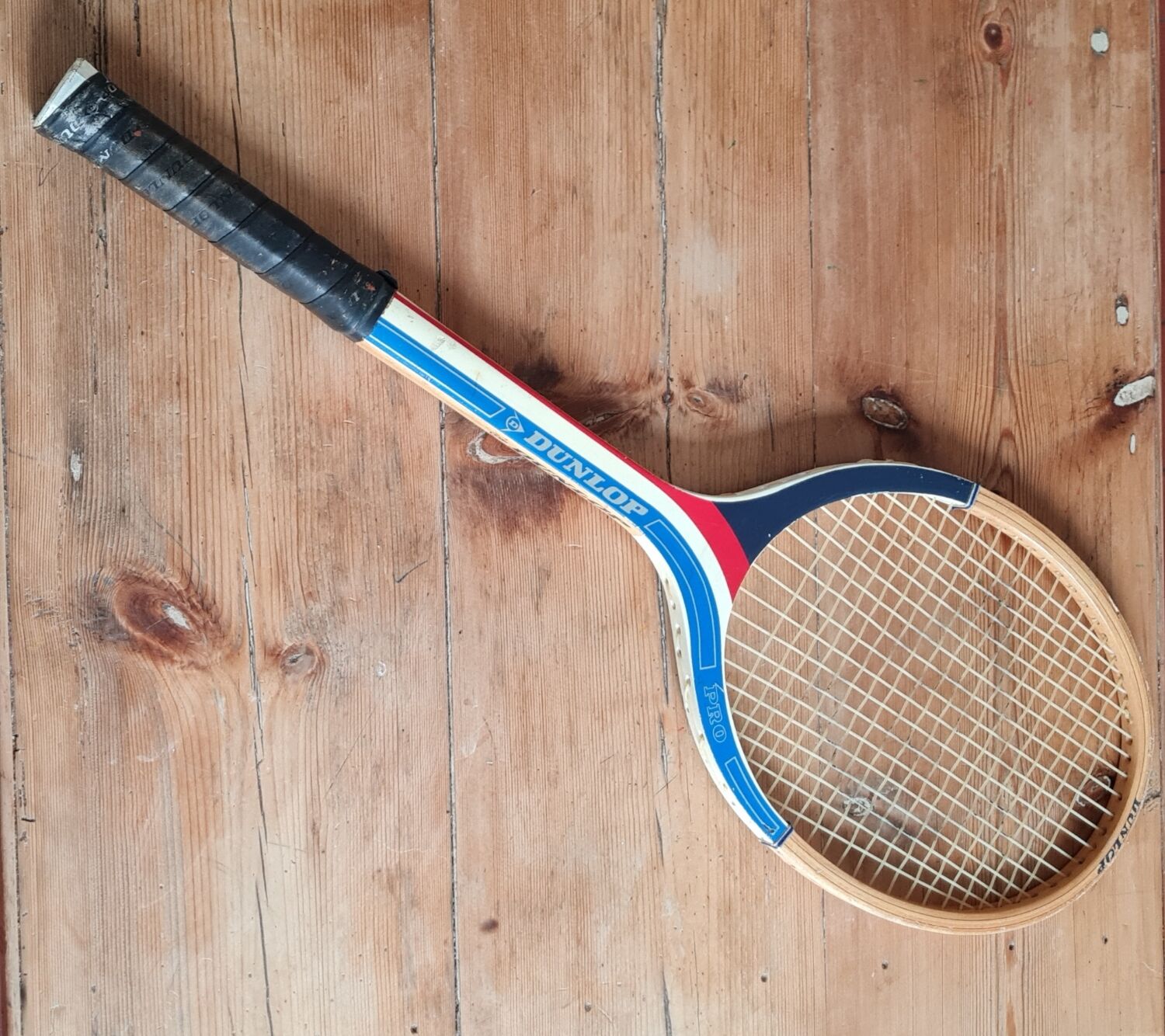 Dunlop vintage tennis racket