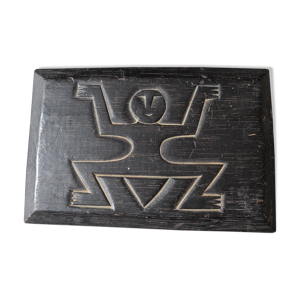 Boîte coffret bois art africain