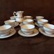 Ensemble à café F D véritable porcelaine