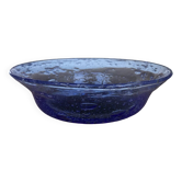 Biot blown glass salad bowl