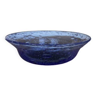 Biot blown glass salad bowl