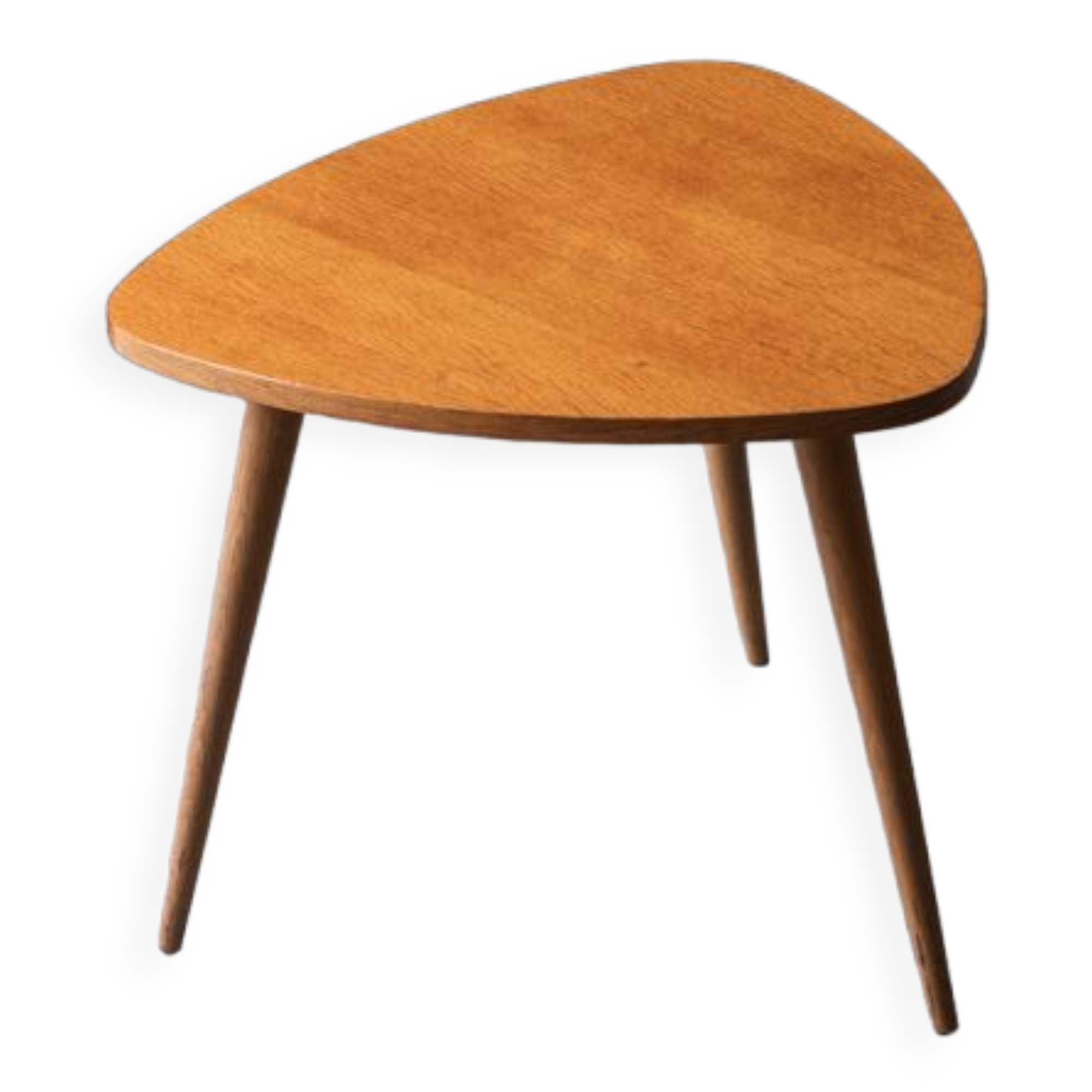 Triangular side table by Cees Braakman for Pastoe, Dutch design, 1960s