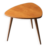 Triangular side table by Cees Braakman for Pastoe, Dutch design, 1960s.