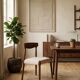 Modern Dining Chairs Japandi & Mid Century style | Solid Wood Ash 