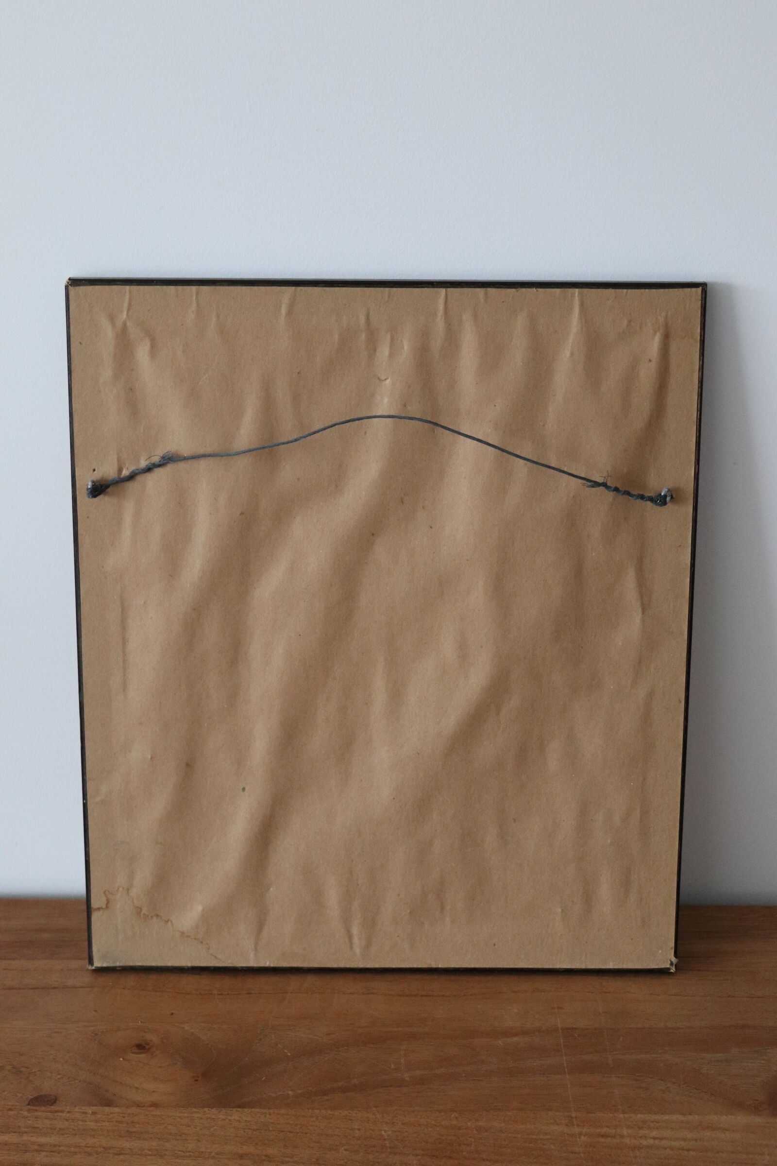 Vintage clover botanical frame