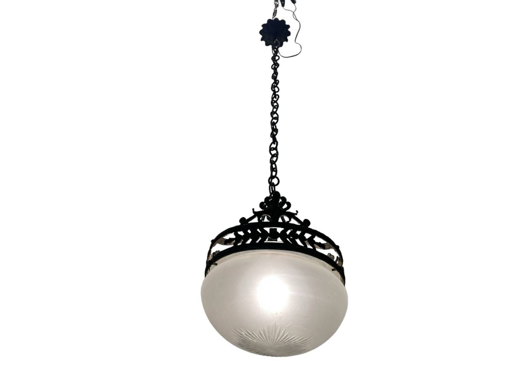 Bronze vintage light pendant