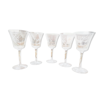 Lot de 5 coupes