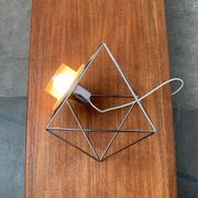 Poliedra table lamp from the Italian space age by Felice Ragazzo for Guzzini