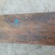 Antique wooden bench from a Catholic school, circa 1900. Beautifully crafted.