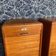 Pair of wooden binder furniture, jac edition - 1950