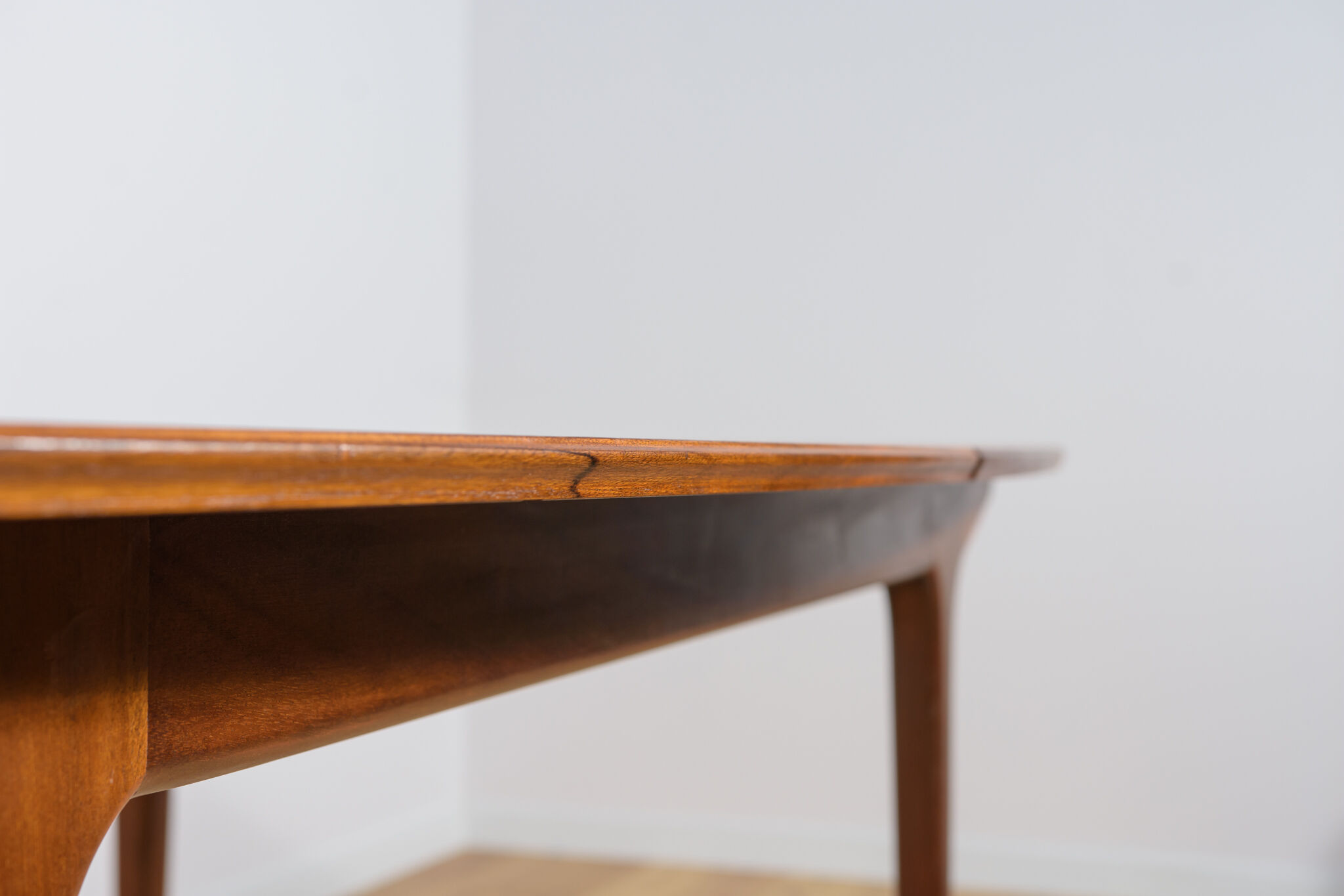 Mid-century teak extendable dining table from mcintosh, 1960s