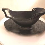 Art nouveau tin saucière from JUVENTA PRIMA METAL from 1905