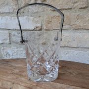 Seau à glaçons en cristal de Sèvres signé
