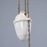 Antique adjustable pendant lamp