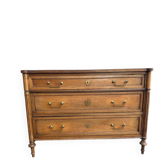 Commode ancienne 3 tiroirs style Louis XVI
