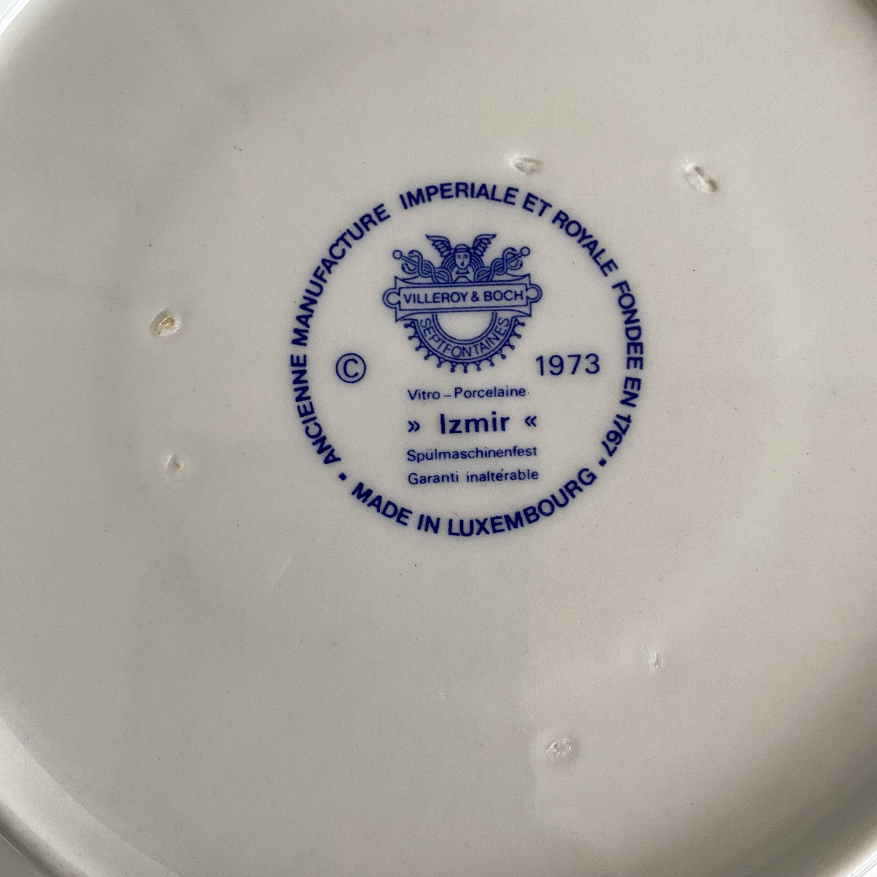 Villeroy and Boch Izmir model large cup breakfast set