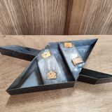 Vintage sign letter X year 50