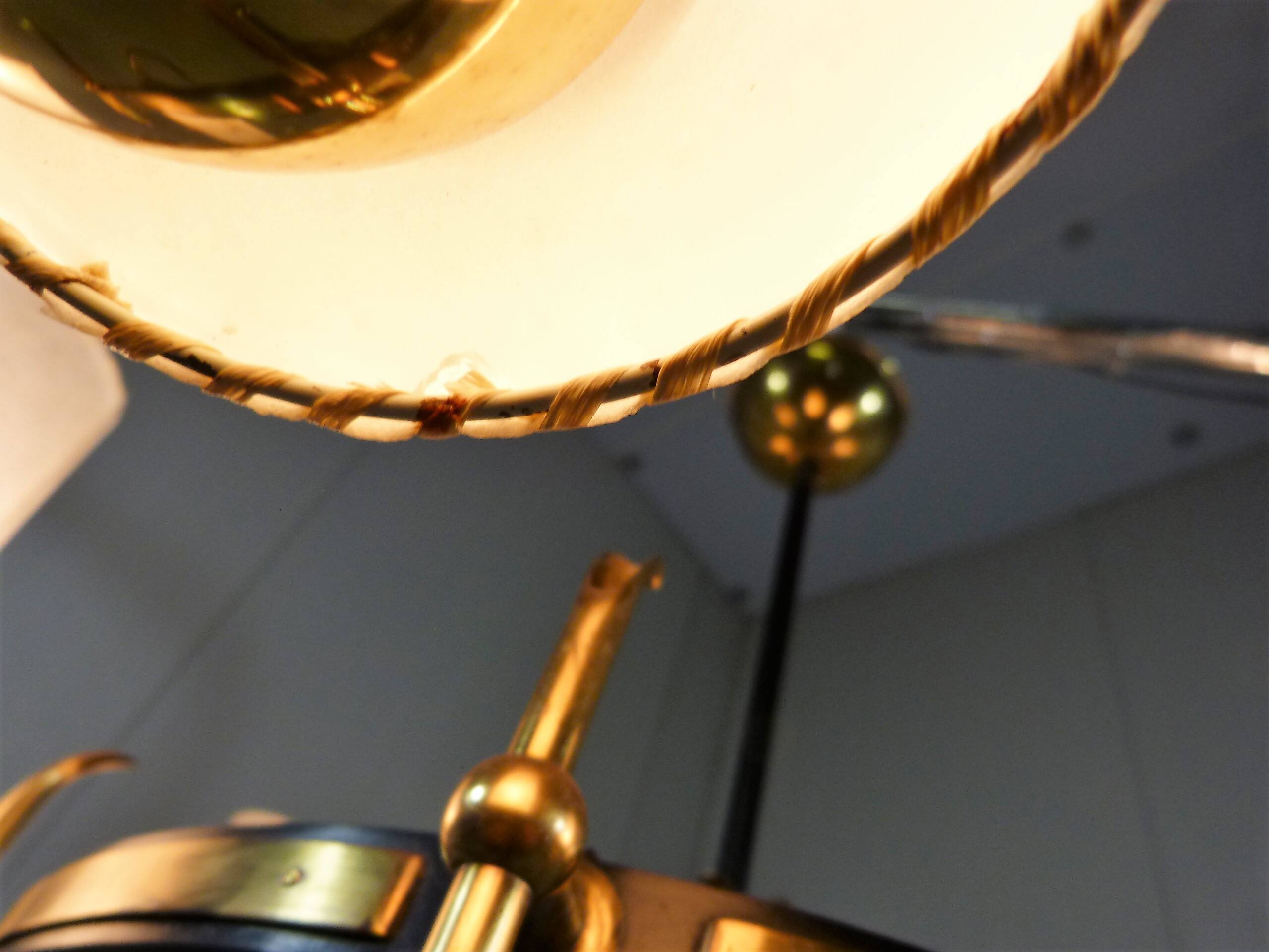 Large brass chandelier Finland 1950’s