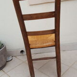 Rush chair France 1960-70s