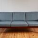Scandinavian teak bench by Grete Jalk