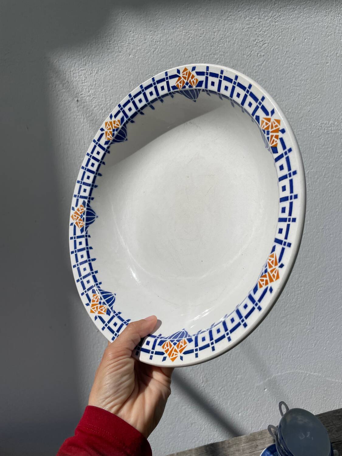 Saint Amand ceramic salad bowl