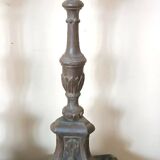 Pair of wooden candlesticks from Italy, late 18th century