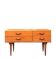 Small teak enfilade, English edition from the 1970s.