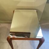 Art Deco coffee table 40s mirror